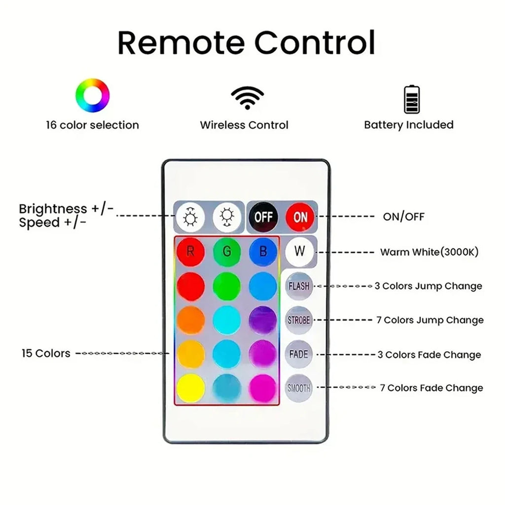 RGB LED Strip with Remote